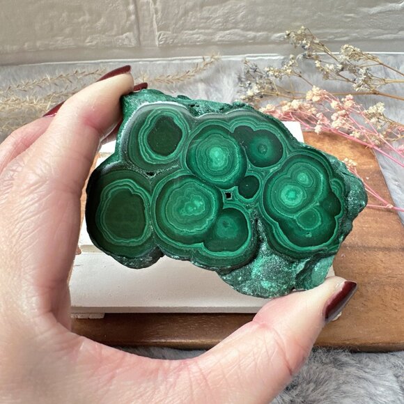 Beautiful Malachite Free Form | Malachite Specimen - Picture 2 of 8